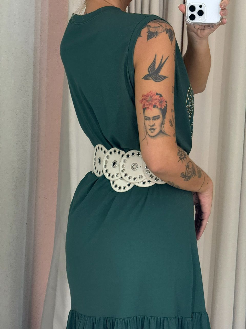 VESTIDO EDITH BOHO VERDE