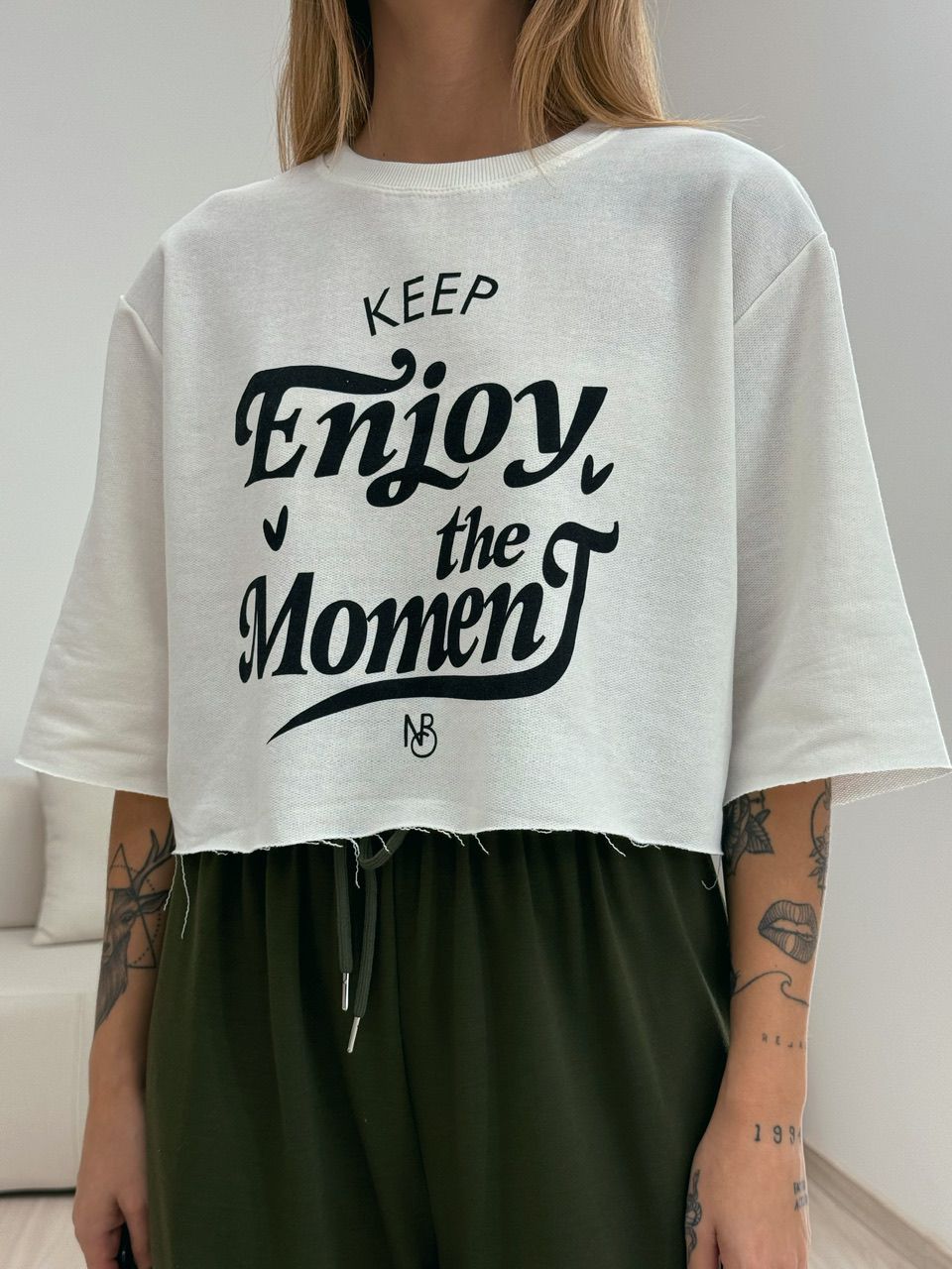 T-SHIRT ENJOY THE MOMENT off