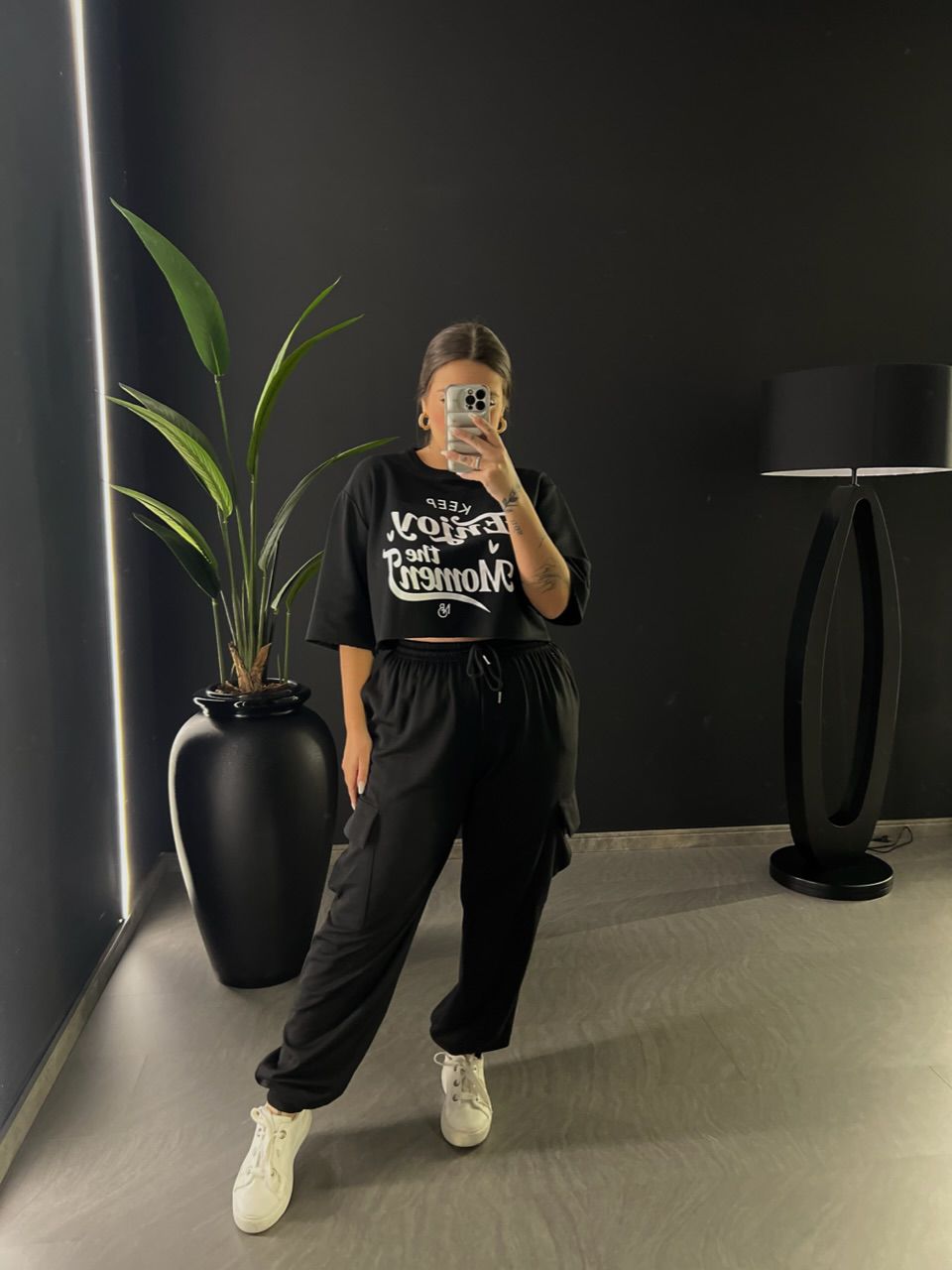 T-SHIRT ENJOY THE MOMENT Preta