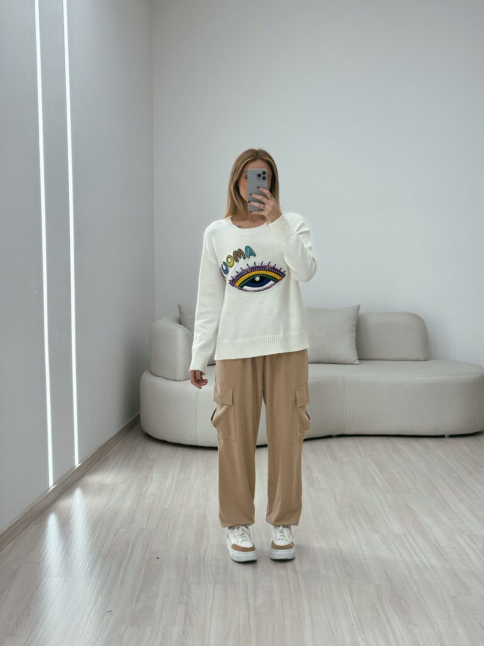 TRICOT OLHO BORDADO OFF