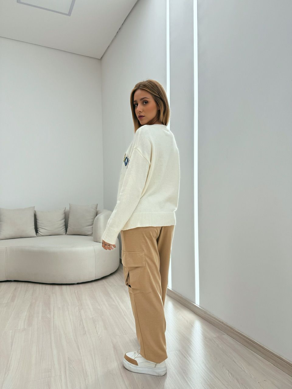 TRICOT OLHO BORDADO OFF