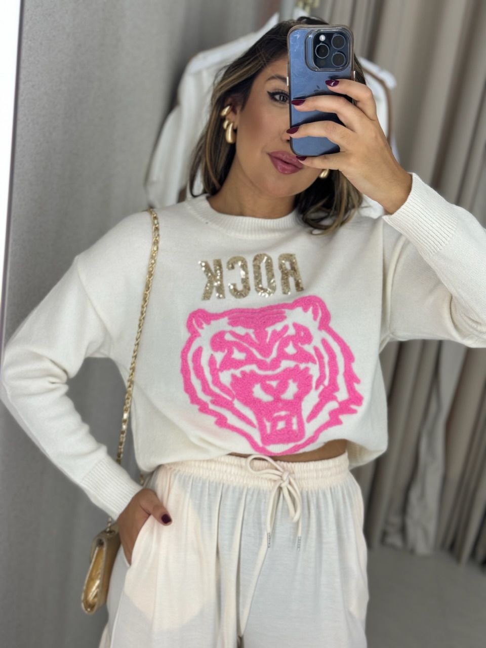 TRICOT TIGRE LOVE OFF