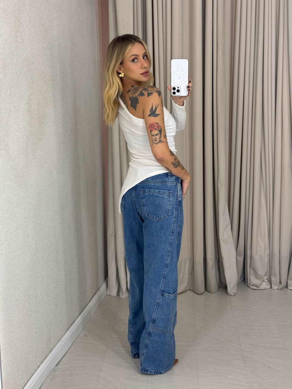 BLUSA MARIA ALICE NULA MANGA OFF