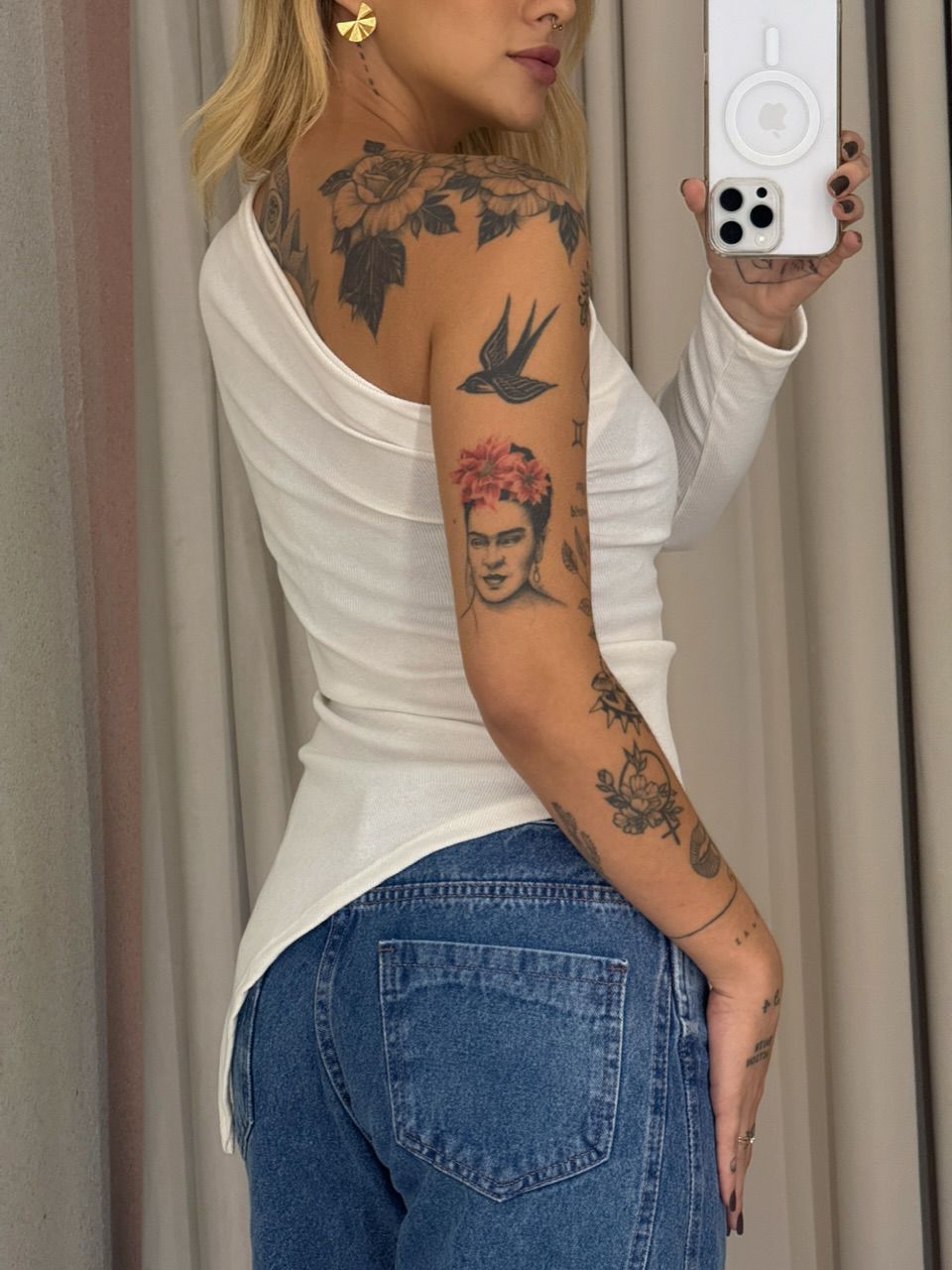BLUSA MARIA ALICE NULA MANGA OFF