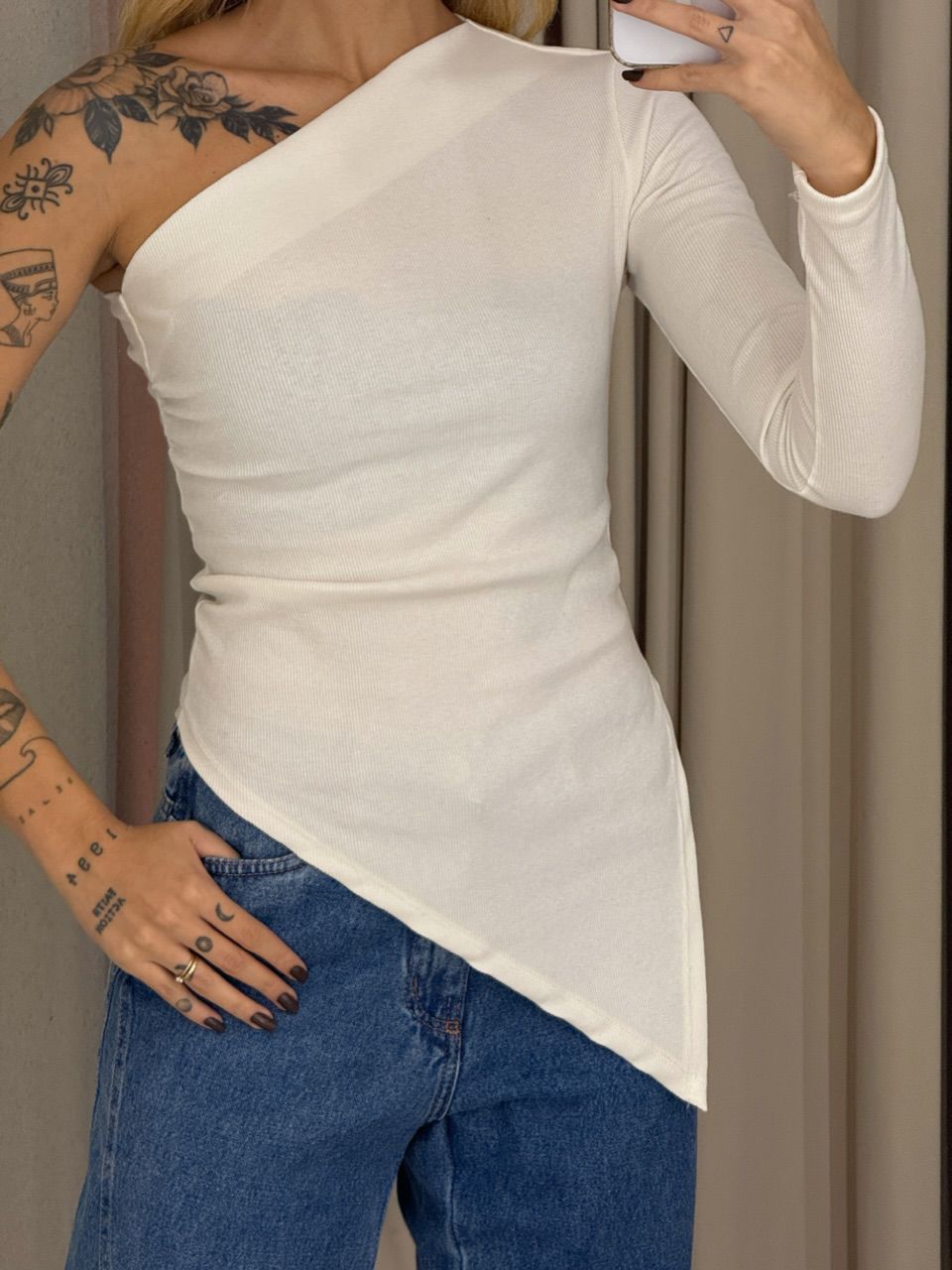 BLUSA MARIA ALICE NULA MANGA OFF