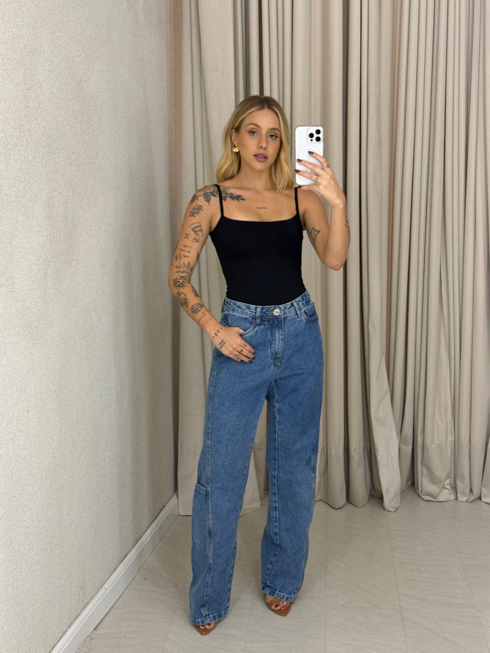 BODY LARISSA BASIC PRETO