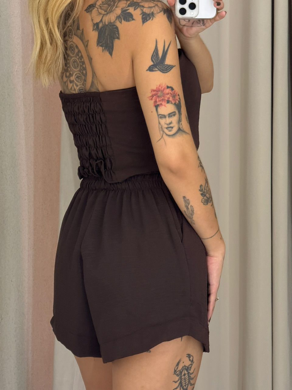 TRIJUNTO JOANA SHORT MARROM