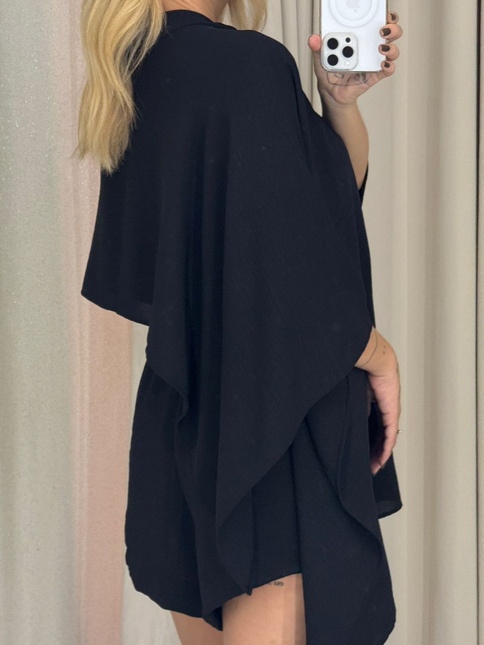 TRIJUNTO JOANA SHORT PRETO
