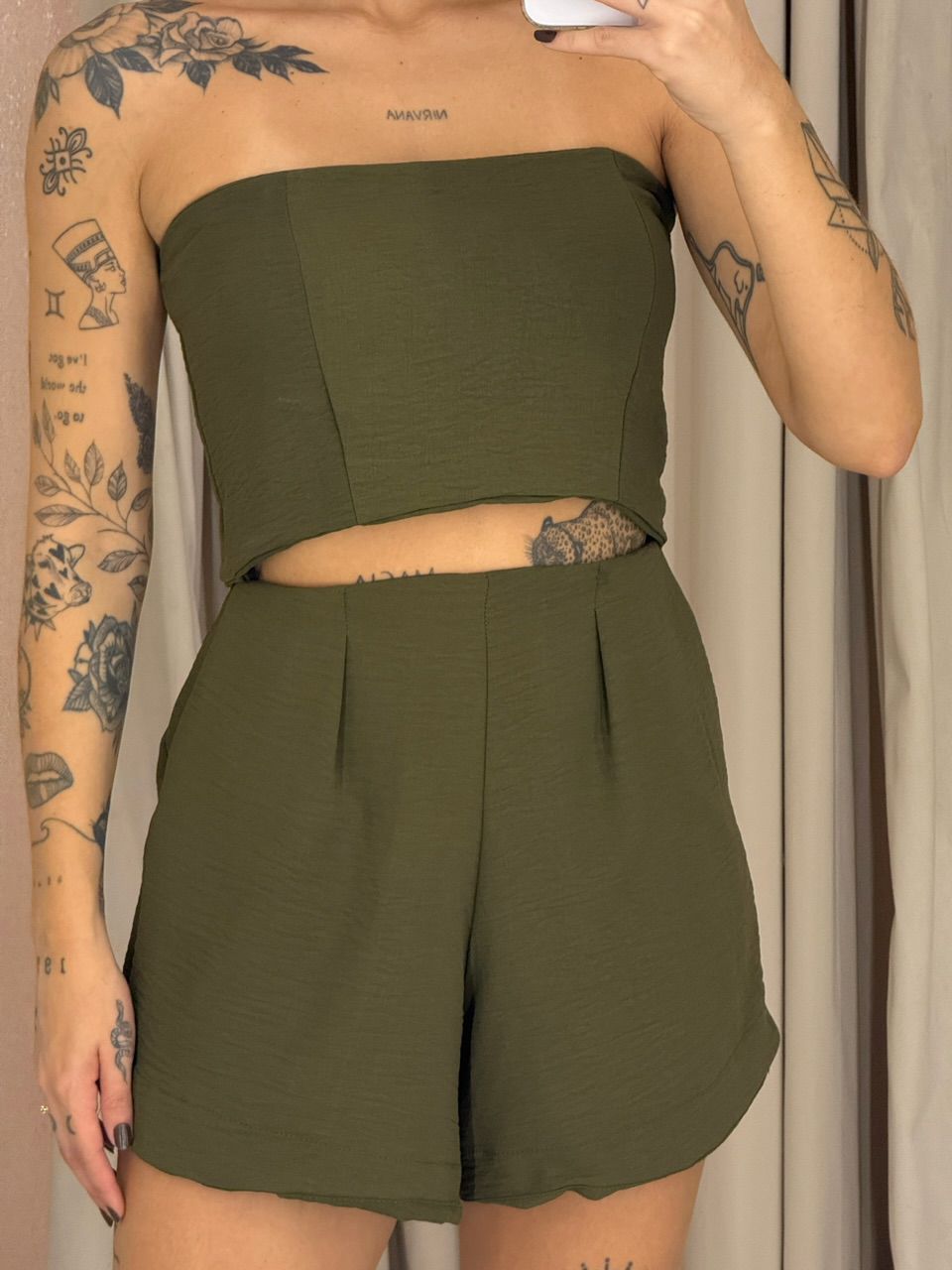 TRIJUNTO JOANA SHORT VERDE