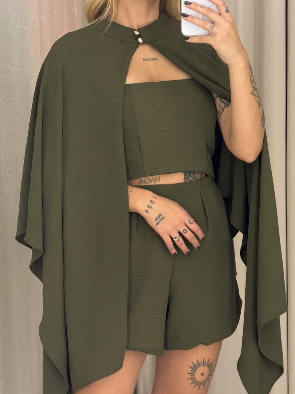 TRIJUNTO JOANA SHORT VERDE