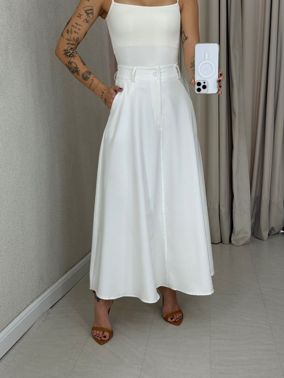 SAIA ISIS LONGUETE off - 0062820048 - CAROLLA FERRARO