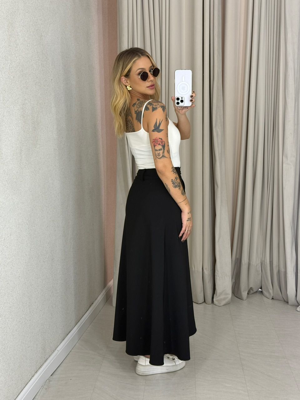 SAIA ISIS LONGUETE Preta