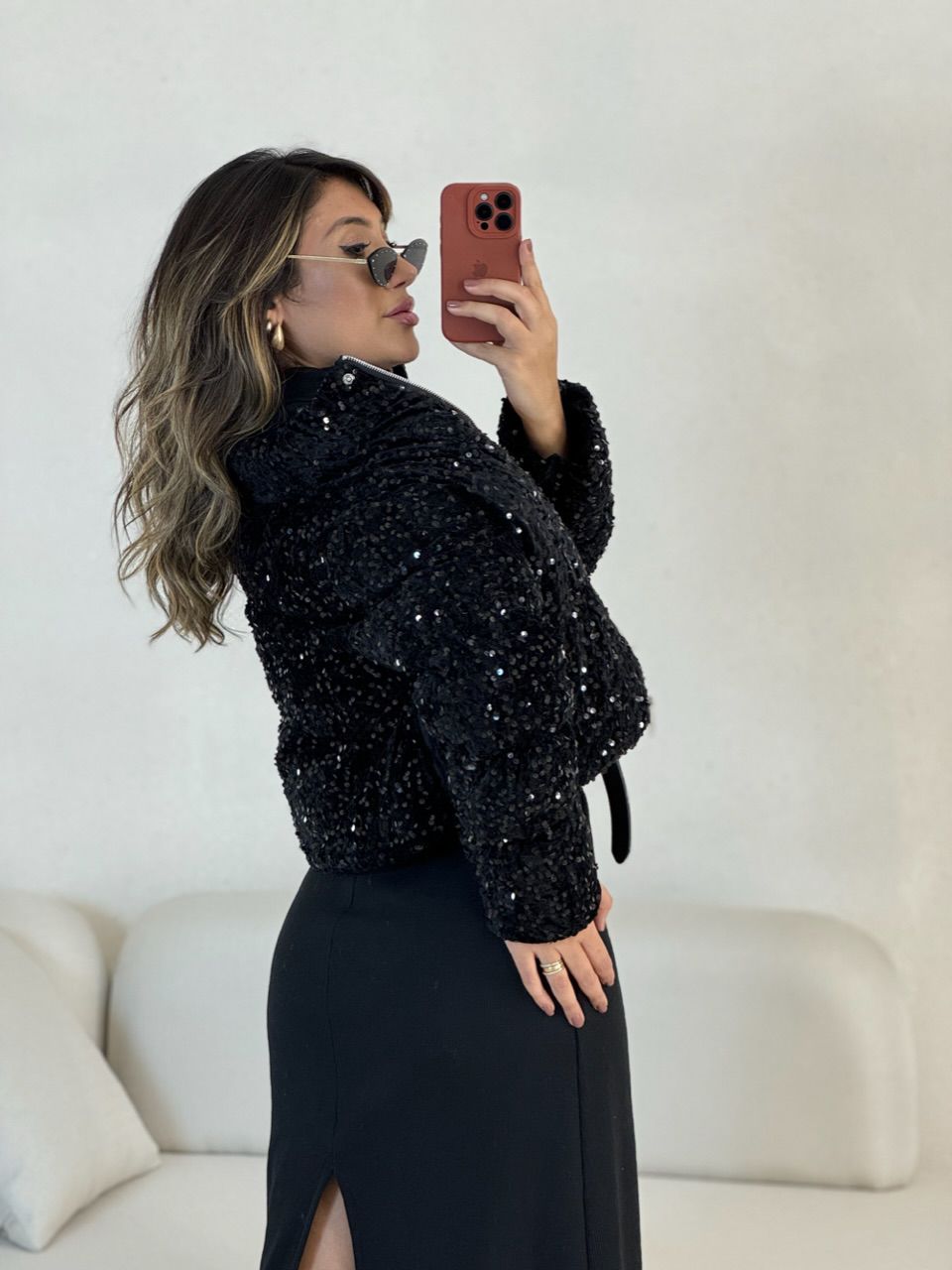PUFFER ANA FLAVIA PAETÊ PRETO