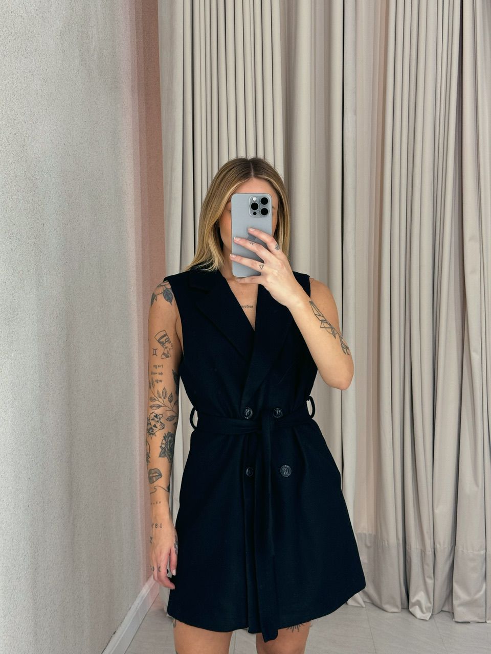 COLETE AYLA LÃ BATIDA PRETO