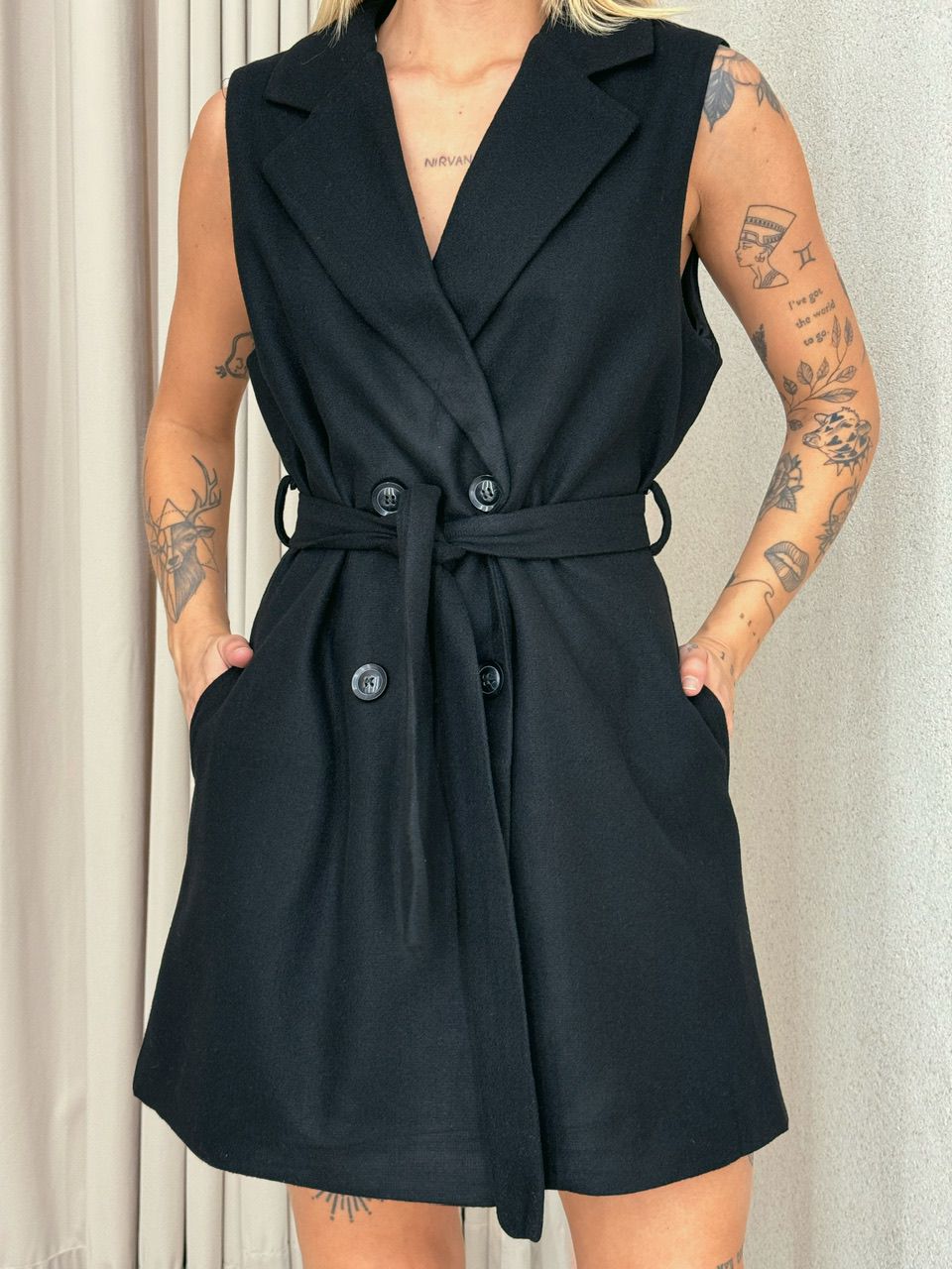 COLETE AYLA LÃ BATIDA PRETO