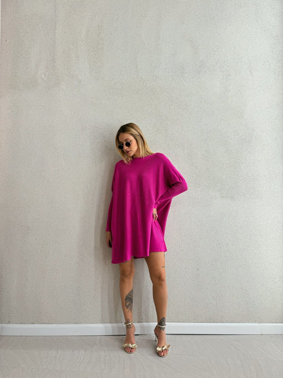 TRICOT RENATA PINK - 0053550037 - CAROLLA FERRARO
