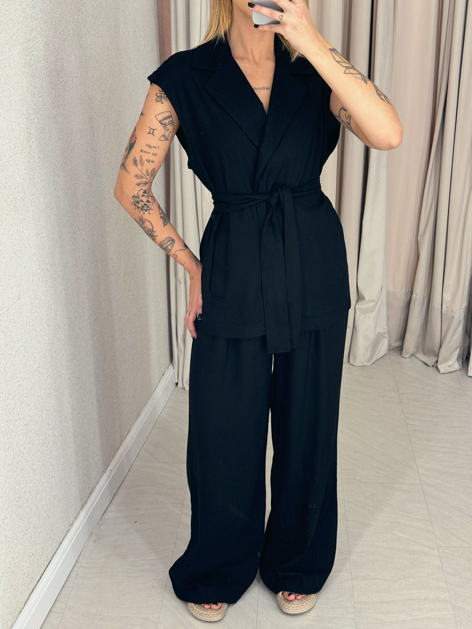 CONJUNTO STELA CALÇA PRETO