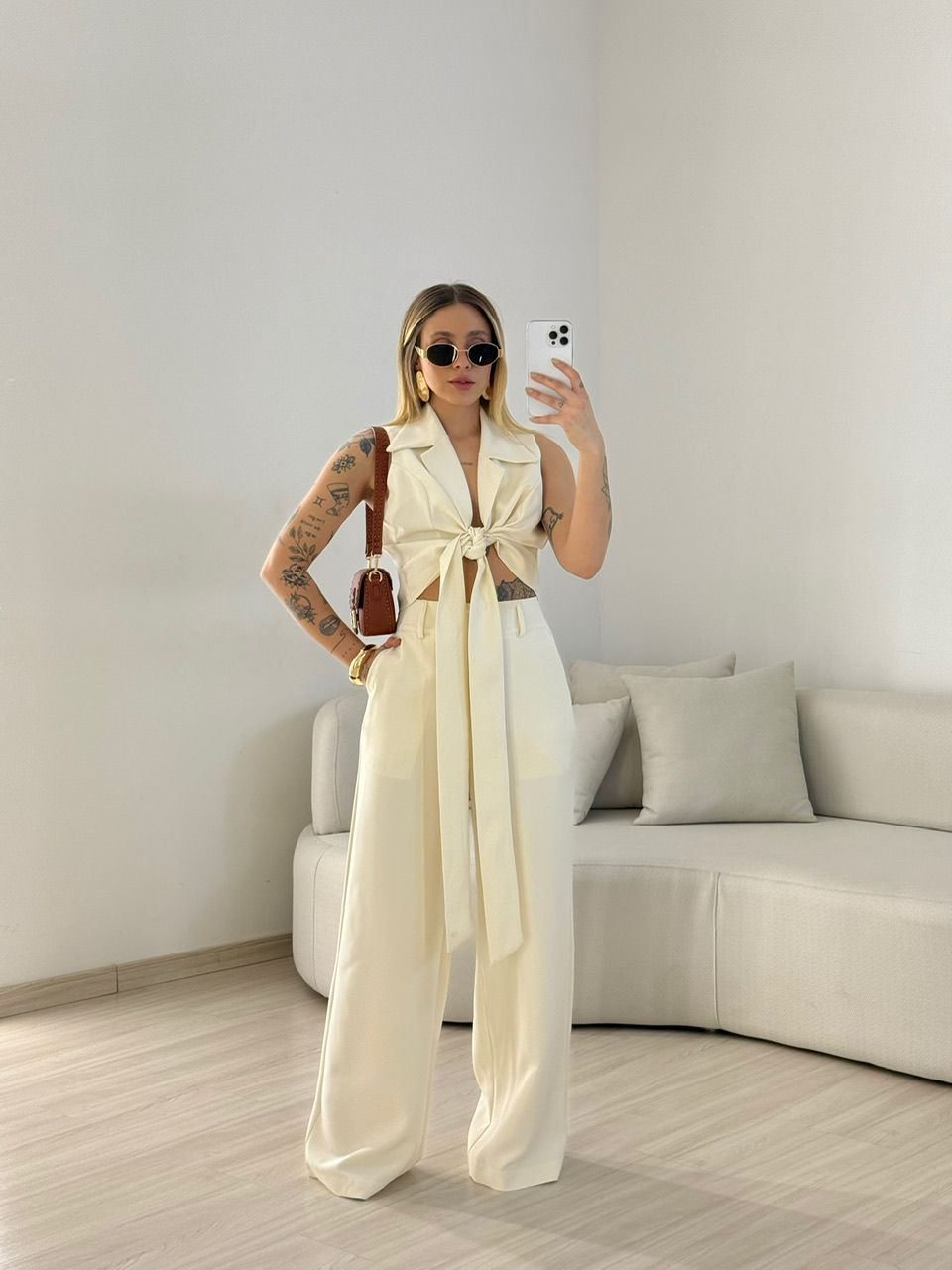 CONJUNTO ELÔ COLETE OFF