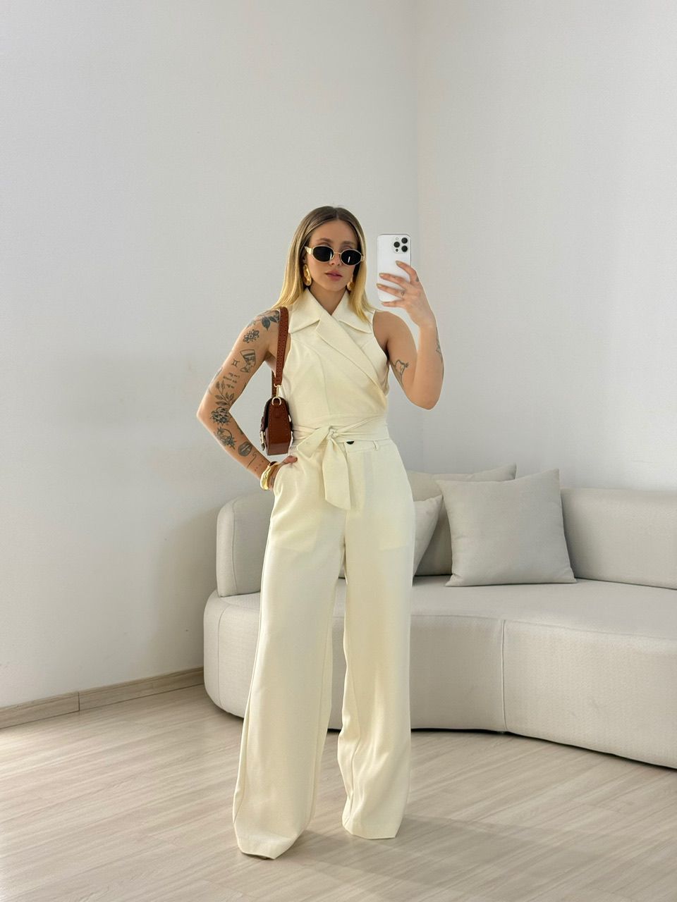 CONJUNTO ELÔ COLETE OFF - 0068320048 - CAROLLA FERRARO