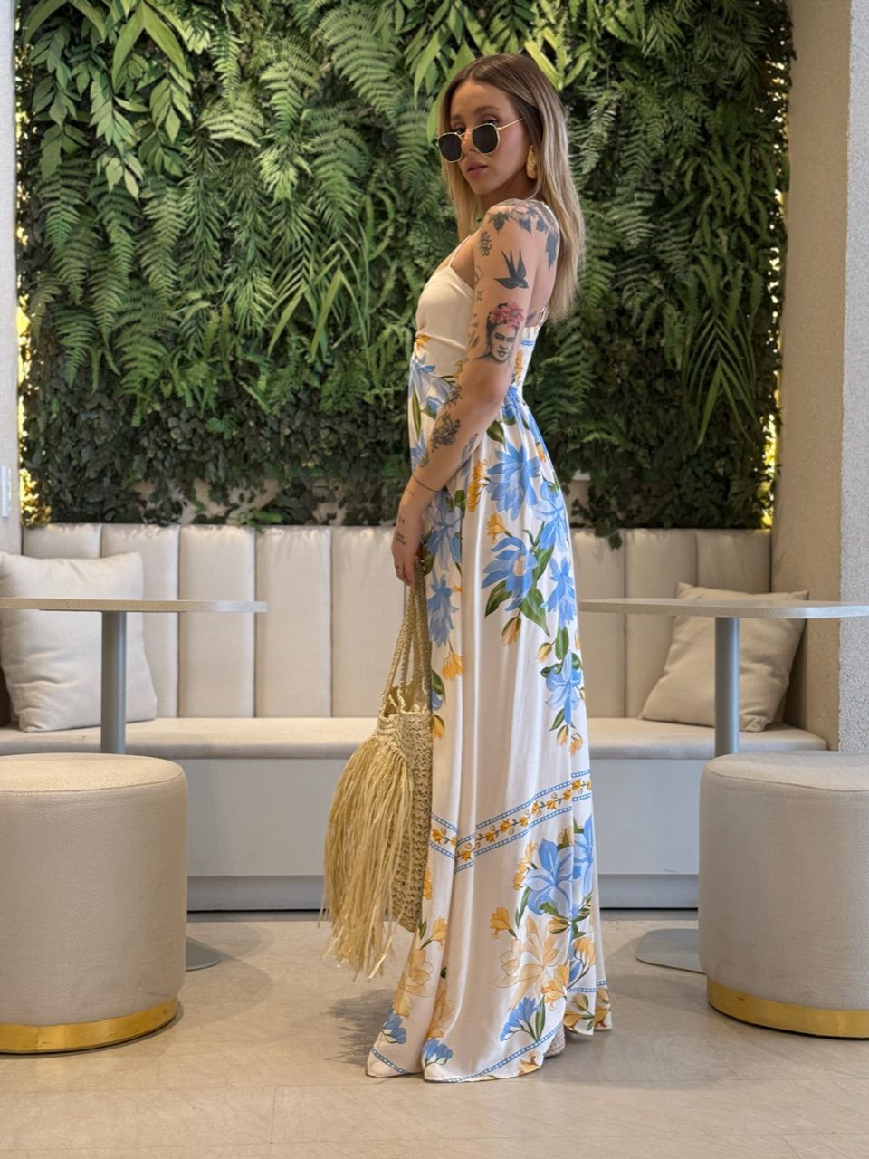 VESTIDO ANA CLAUDIA ESTAMPADO OFF