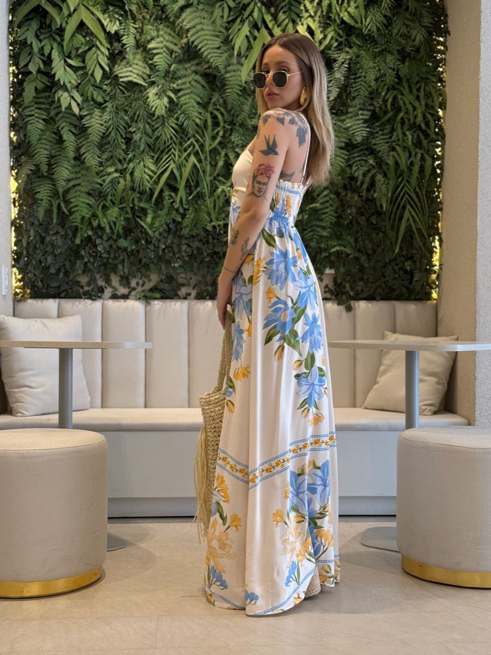 VESTIDO ANA CLAUDIA ESTAMPADO OFF
