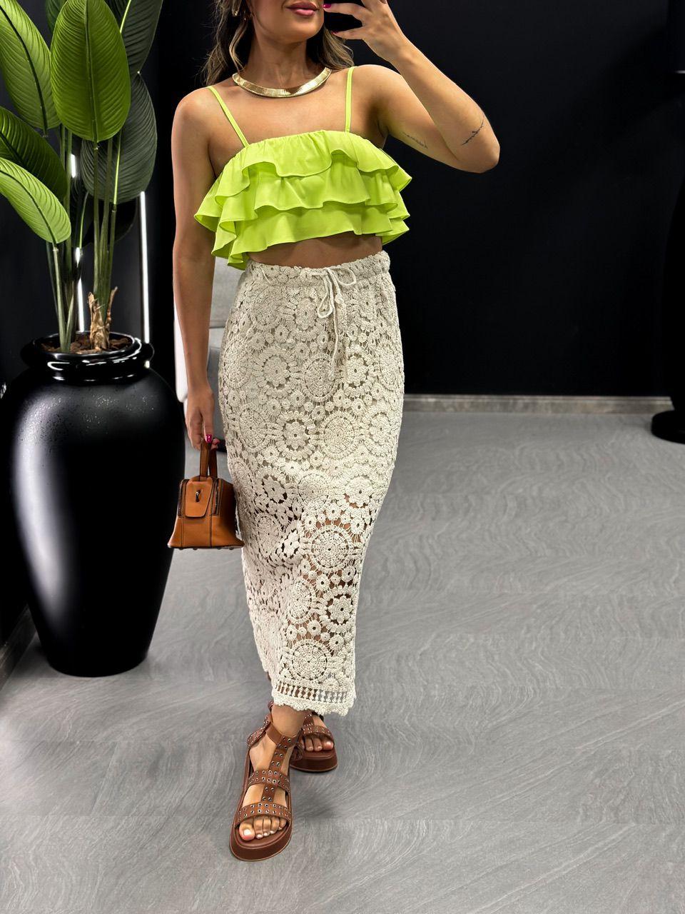 SAIA MILENA RENDA NUDE