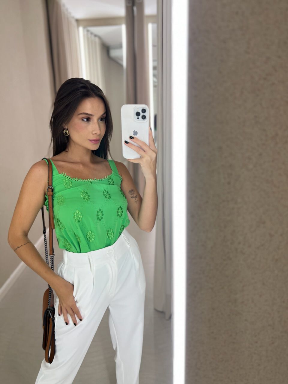 BLUSA LIZ ALÇA VERDE