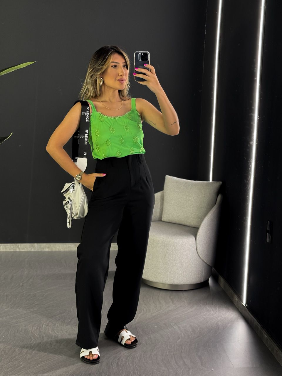 BLUSA LIZ ALÇA VERDE