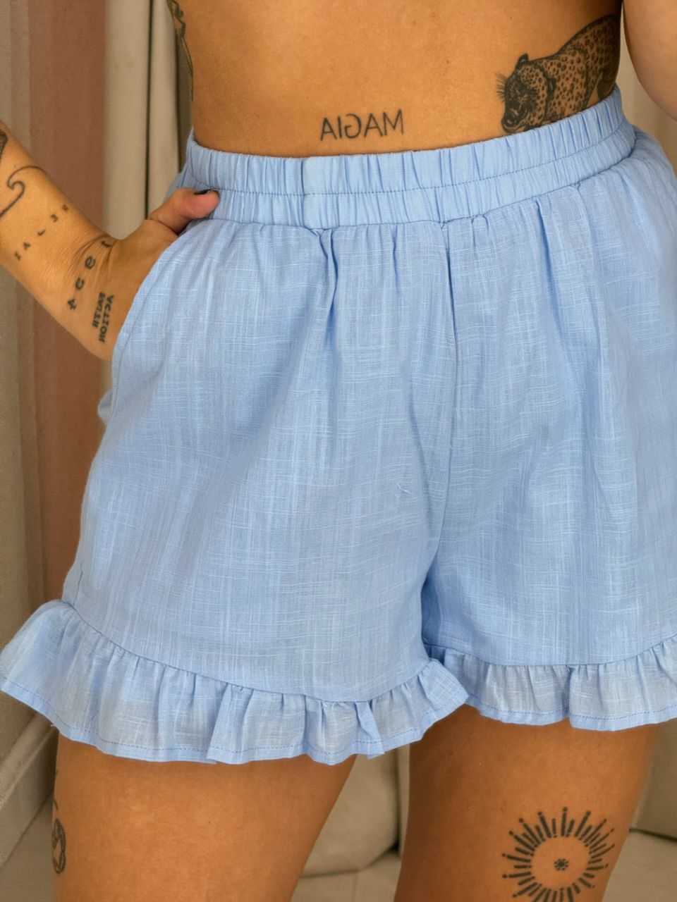 CONJUNTO STEFANI BATA AZUL