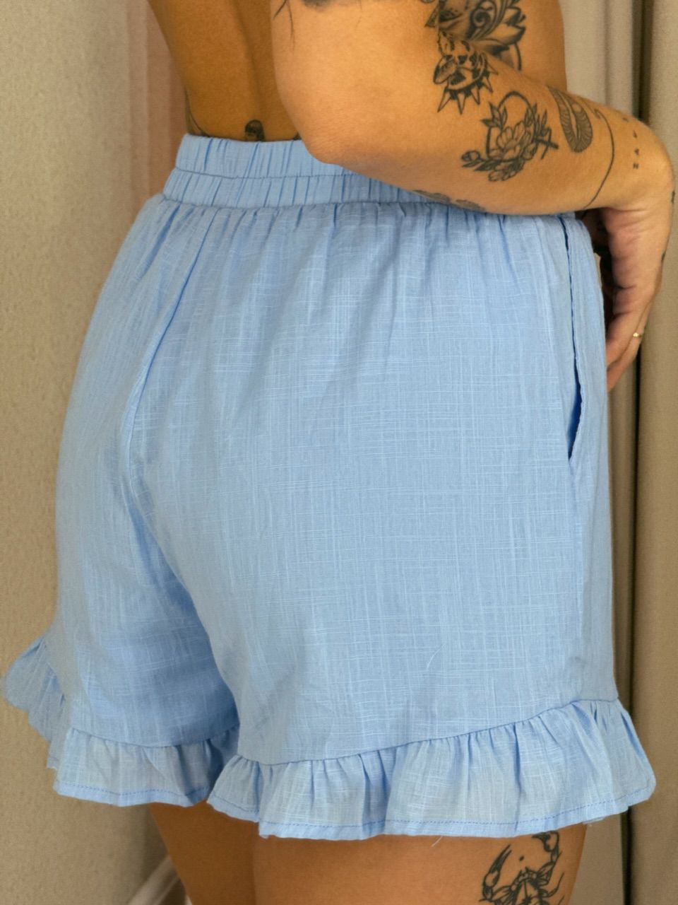 CONJUNTO STEFANI BATA AZUL