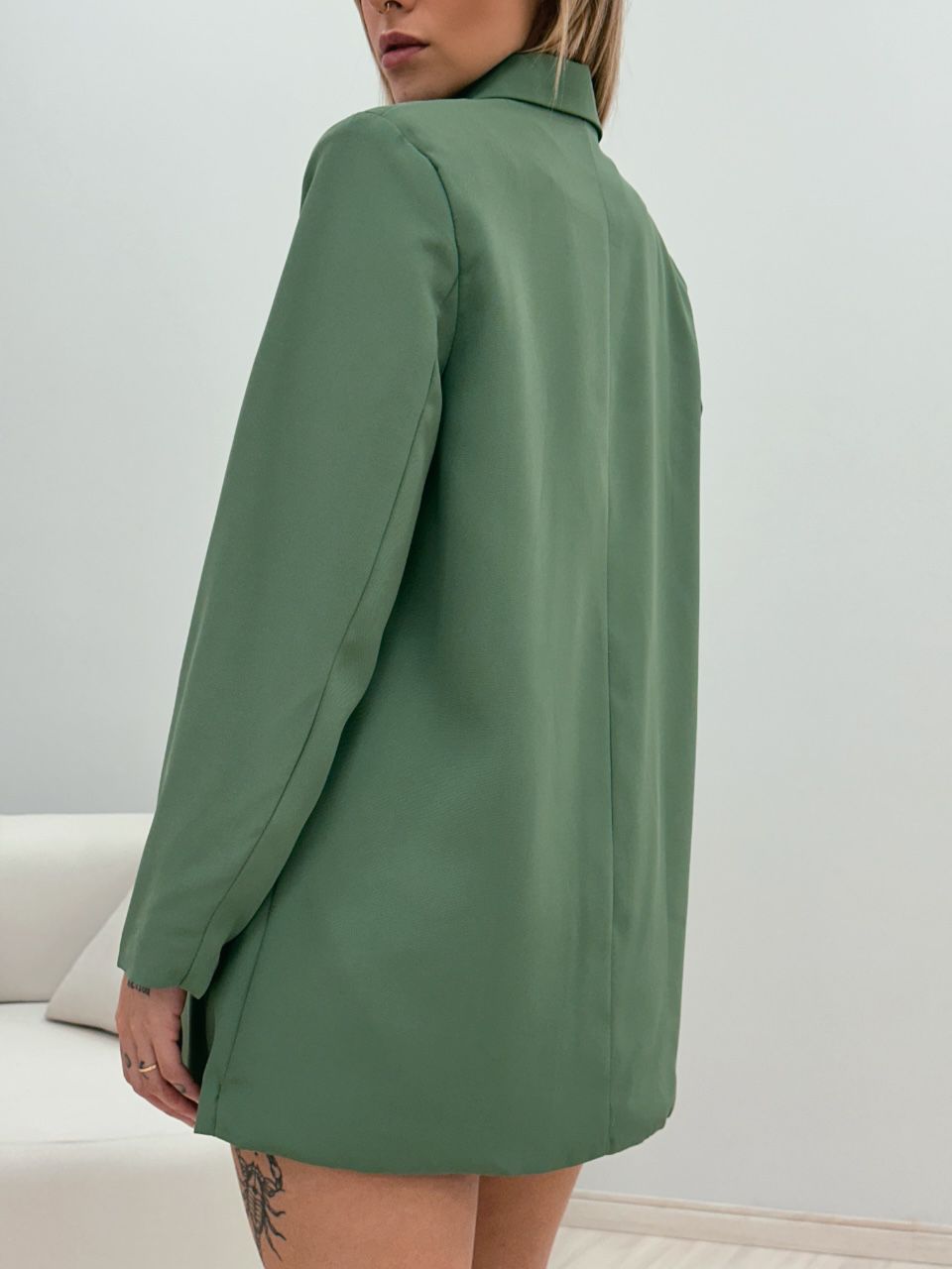 BLAZER JASMIN ALFAIATARIA VERDE