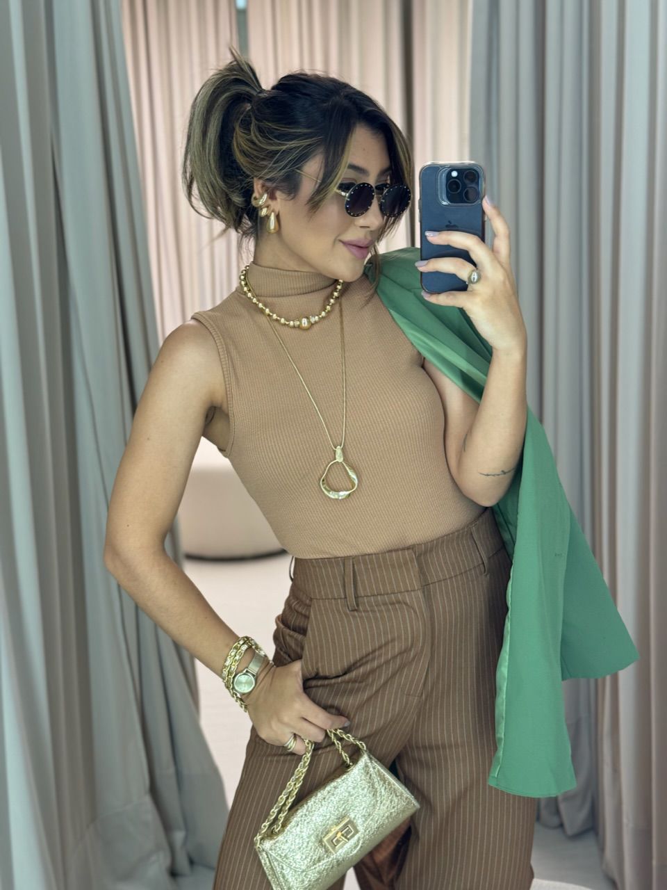 BODY GOLA ALTA NUDE - 0049300049 - CAROLLA FERRARO