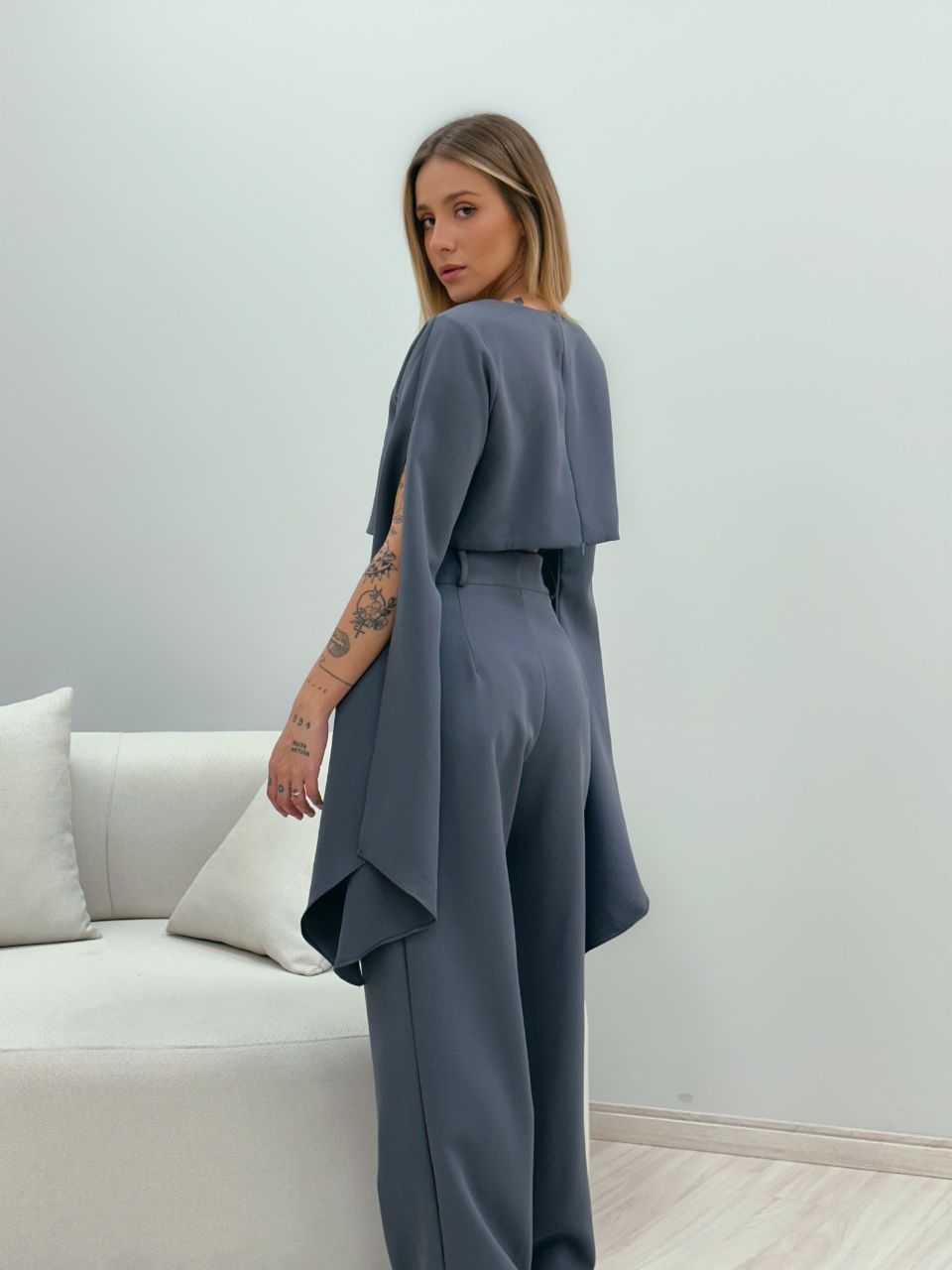 CONJUNTO CARINA CALÇA CINZA