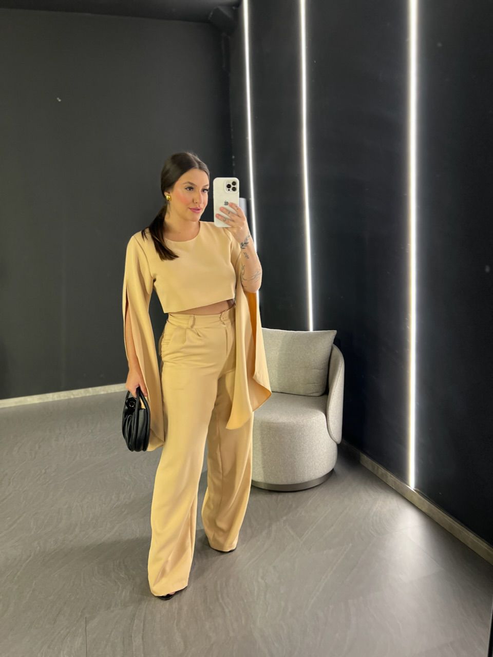 CONJUNTO CARINA CALÇA NUDE
