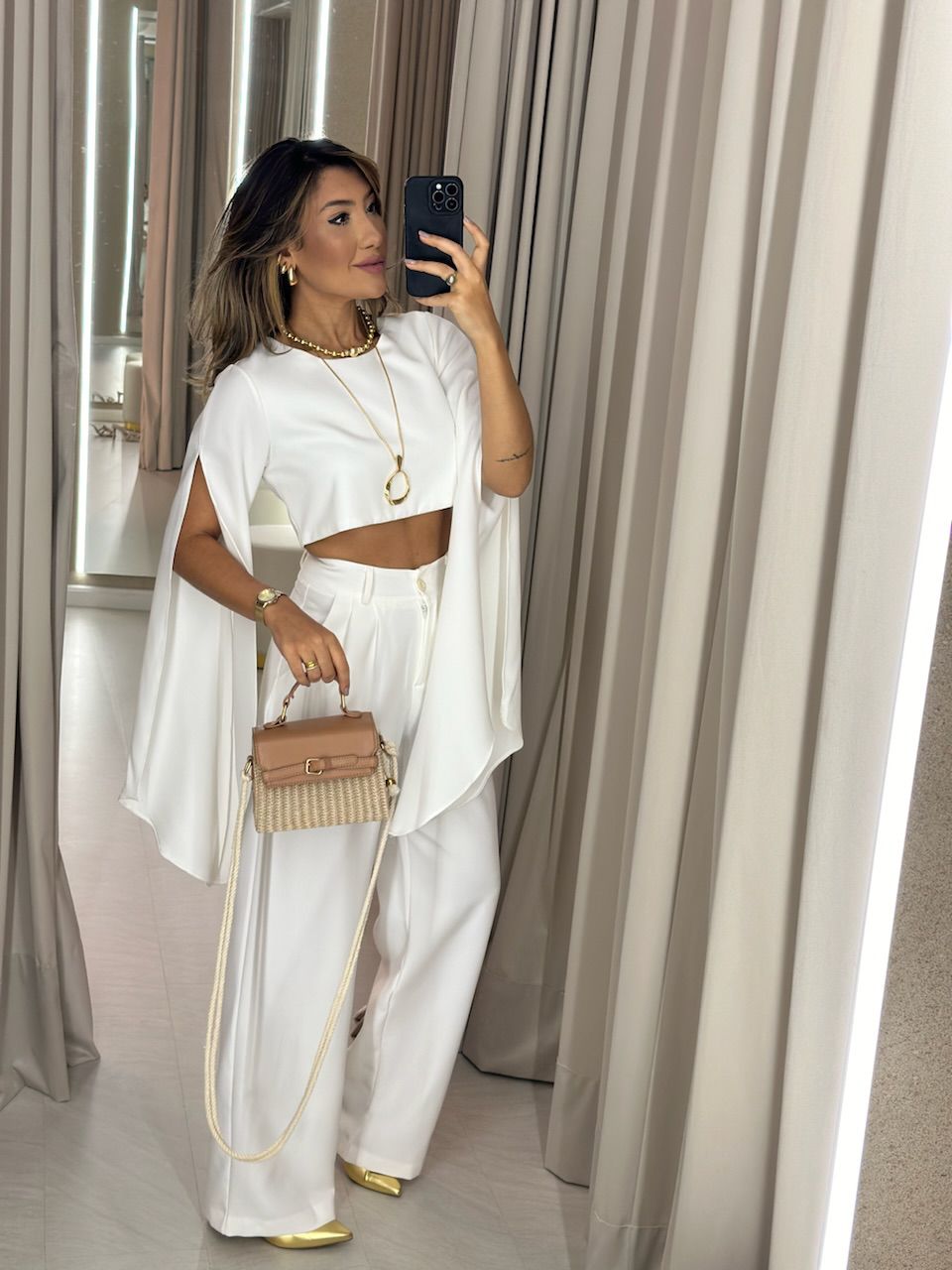 CONJUNTO CARINA CALÇA OFF - 0049280048 - CAROLLA FERRARO