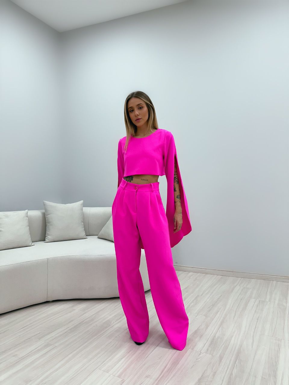 CONJUNTO CARINA CALÇA PINK