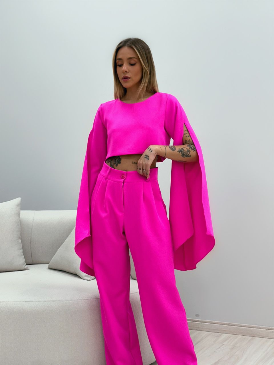 CONJUNTO CARINA CALÇA PINK