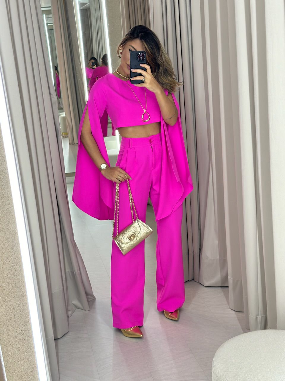 CONJUNTO CARINA CALÇA PINK