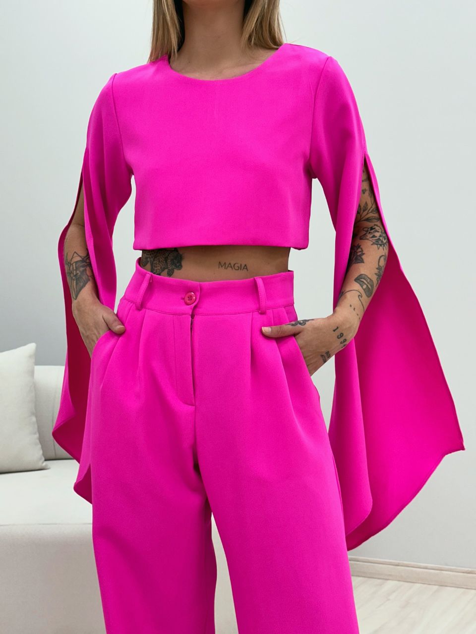 CONJUNTO CARINA CALÇA PINK