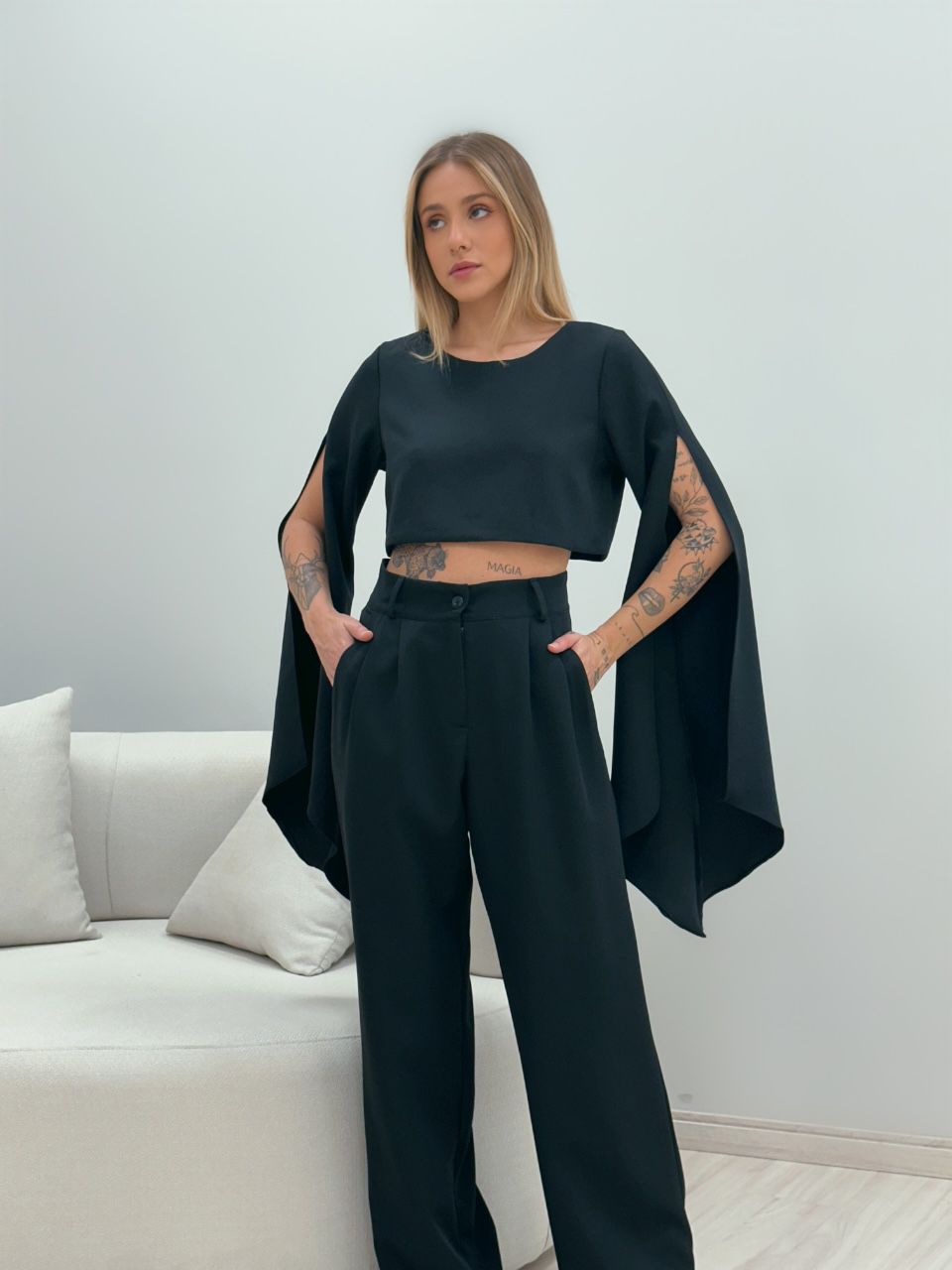 CONJUNTO CARINA CALÇA PRETO