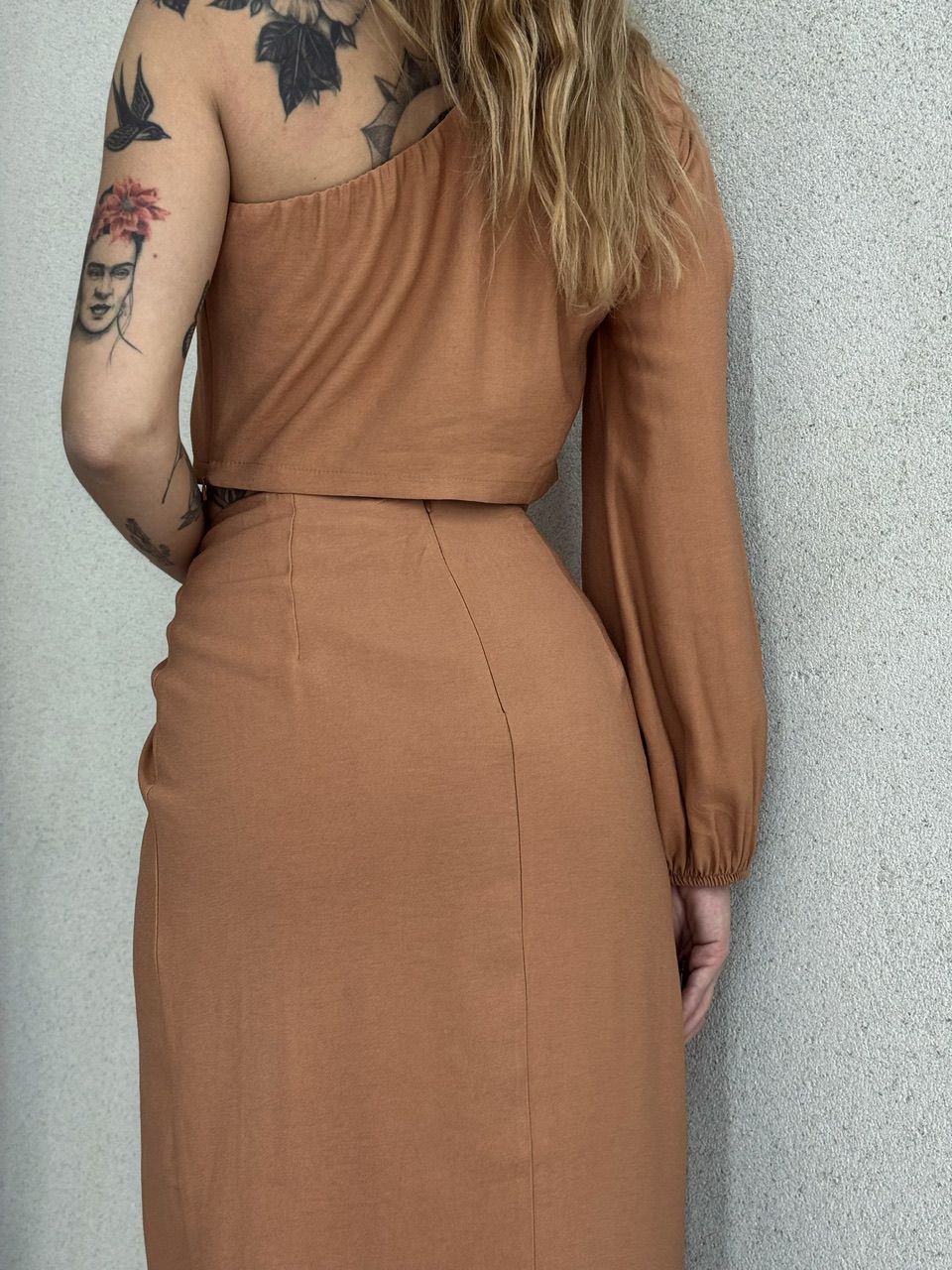 CONJUNTO CAROLINA NULA MANGA CARAMELO