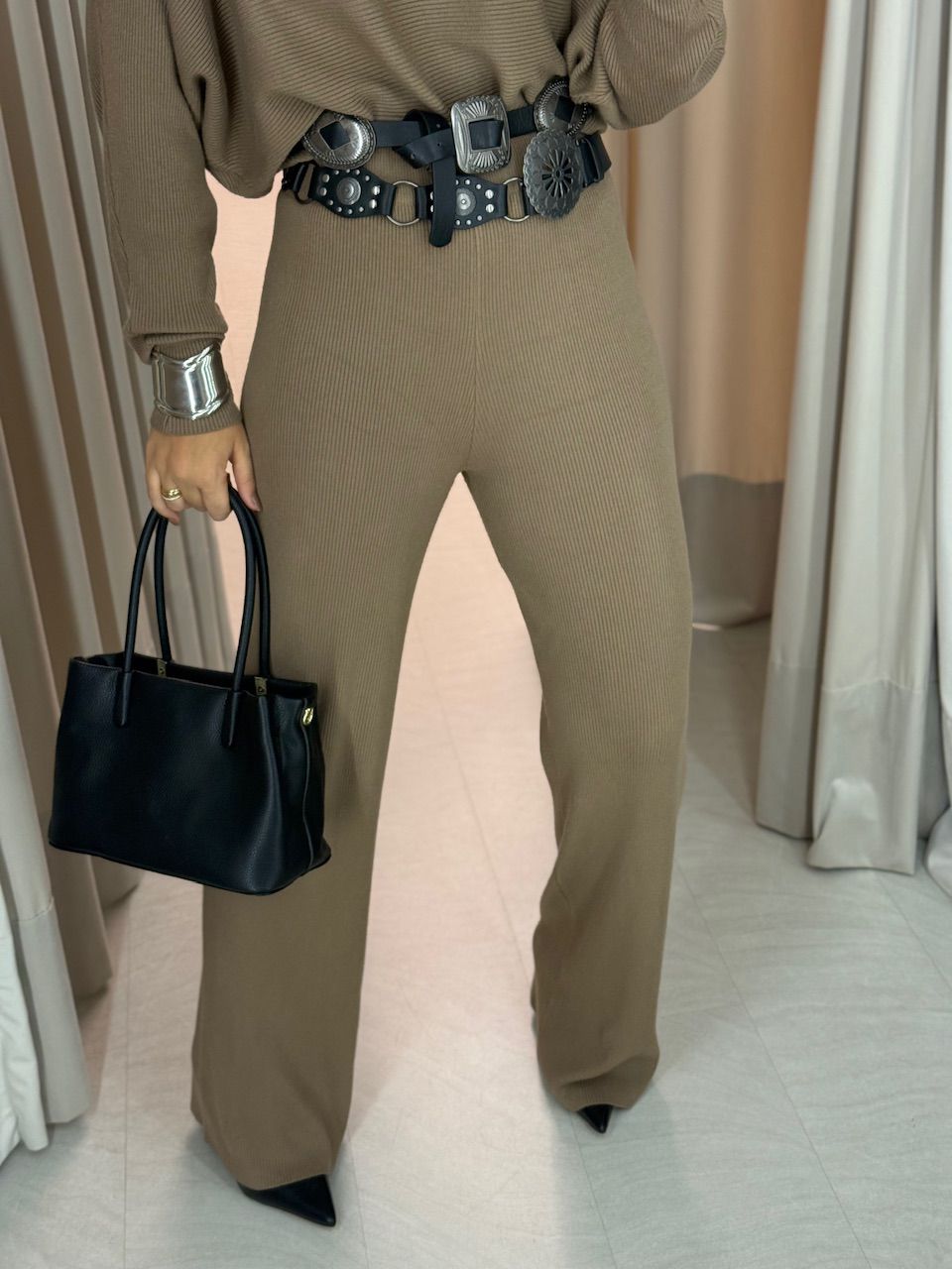CONJUNTO LISA TRICOT NUDE