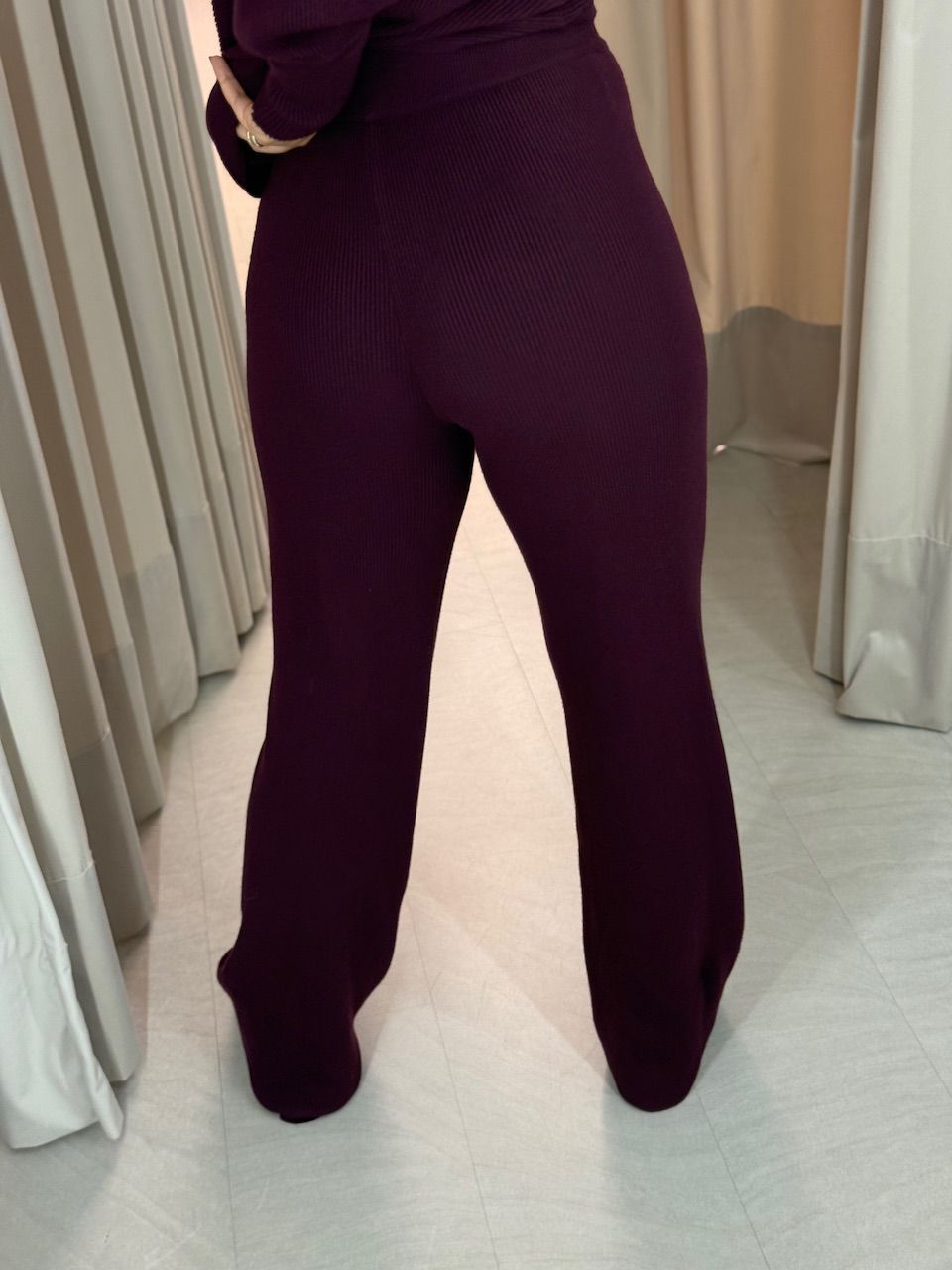 CONJUNTO LISA TRICOT UVA