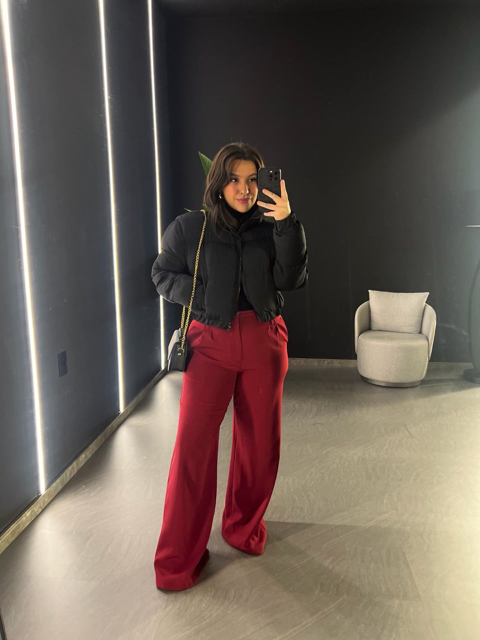 CALÇA CAROL PANTALONA CHERRY RED