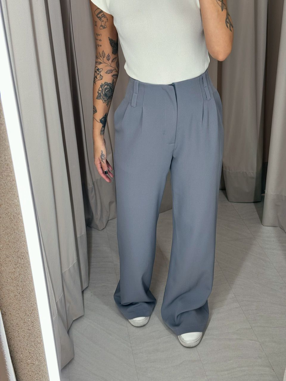CALÇA CAROL PANTALONA CINZA