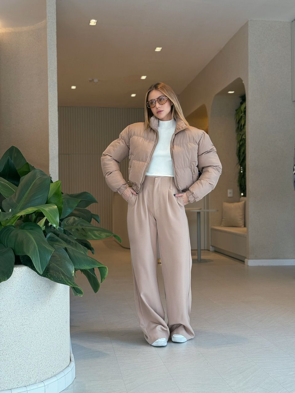 CALÇA CAROL PANTALONA NUDE