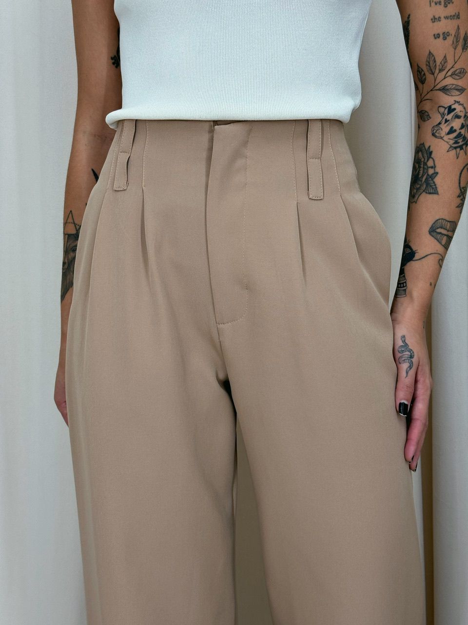 CALÇA CAROL PANTALONA NUDE