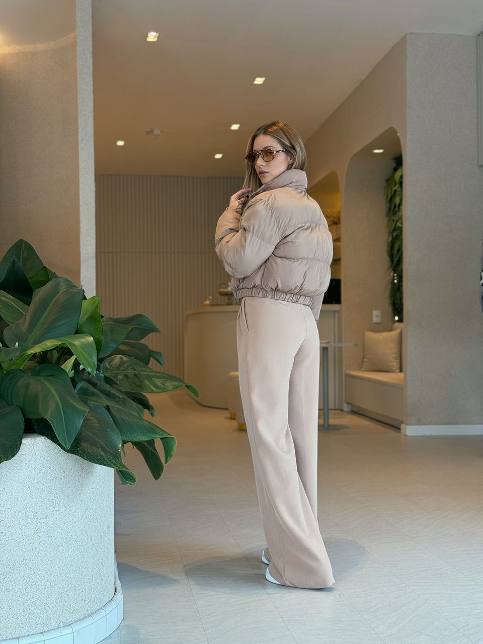 CALÇA CAROL PANTALONA NUDE