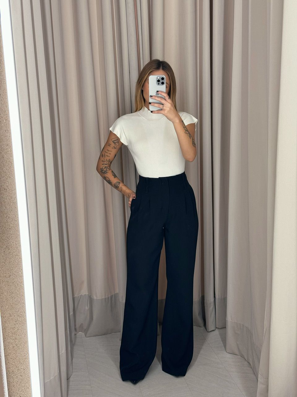 CALÇA CAROL PANTALONA PRETA