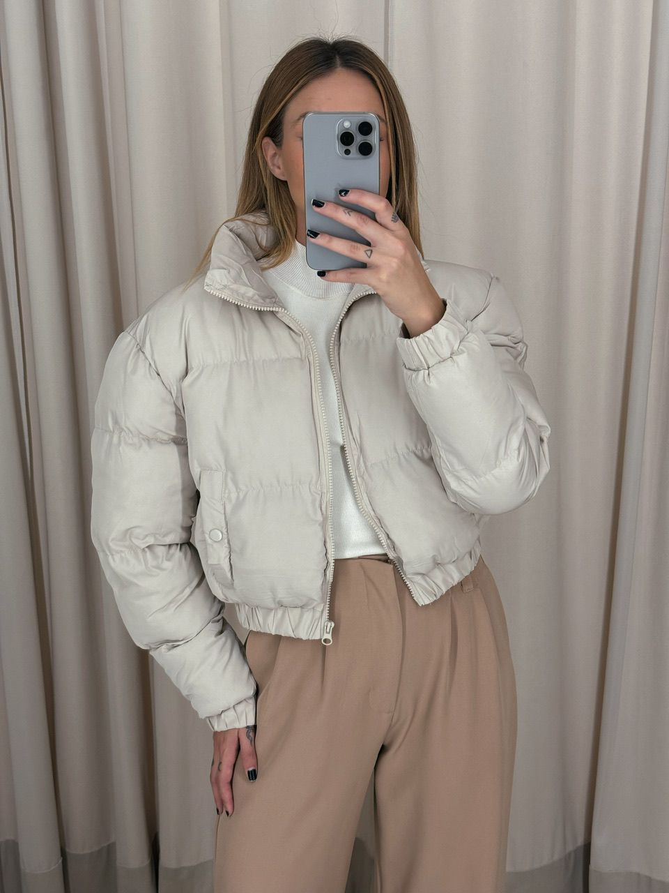 PUFFER BRUNA LISA MARFIM